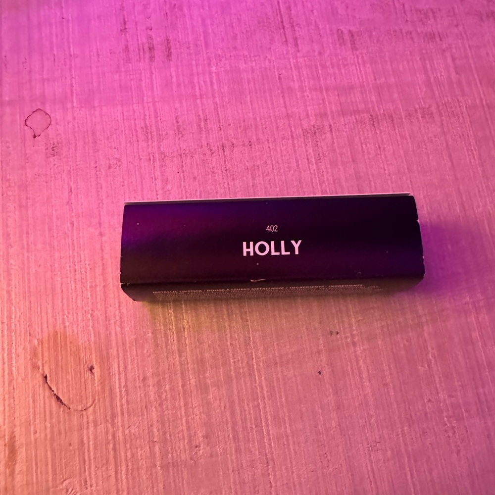 New in Box Colorstreet Glitter Lipstick Color: Holly